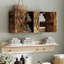 Armoire de rangement murale 19 po avec tablettes H-119116865-121883772
