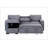 Light Grey Pull Out Sofa Bed