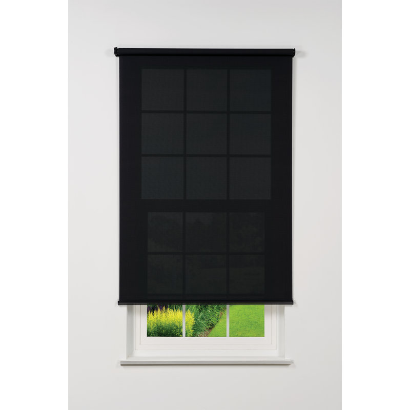Rideaux semi-transparents, l 35,5 po x L 78 po, Noir