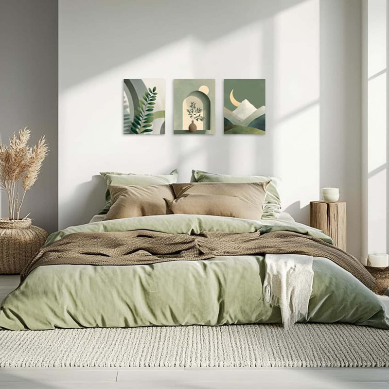 3 Piece Wrapped Canvas Wall Art