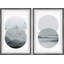 « twilight paradise » par parvez taj,-impression sur papier à multiples cadres photo 2 pièces-1803472384
