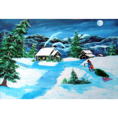 Mabelle Non-Slip Christmas Indoor Doormat