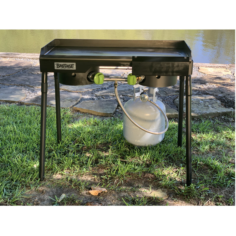 Double cuisinière Bayou® avec plaque chauffante double