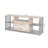 Industrial 2-Drawer TV Stand for TVs up to 60" Rustic Media Console with Storage