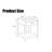 Square Double-layer Coffee Table-543281631