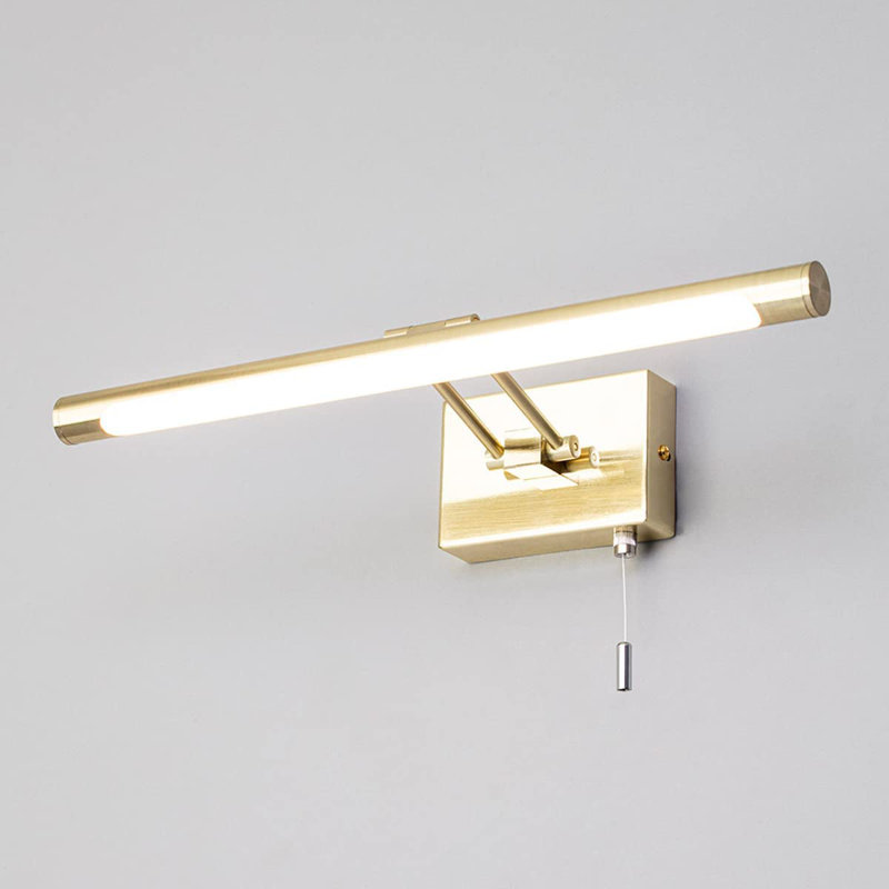 Emmet LED Armed Sconce, Brass