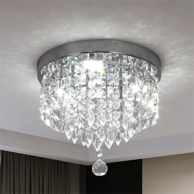 3-Light Semi Flush Mount