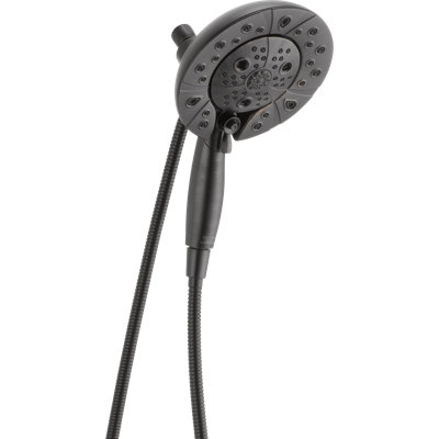 Universal Showering Components Fixed Shower Head with H2Okinetic Technology
