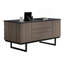 Bureau de direction, finition brune