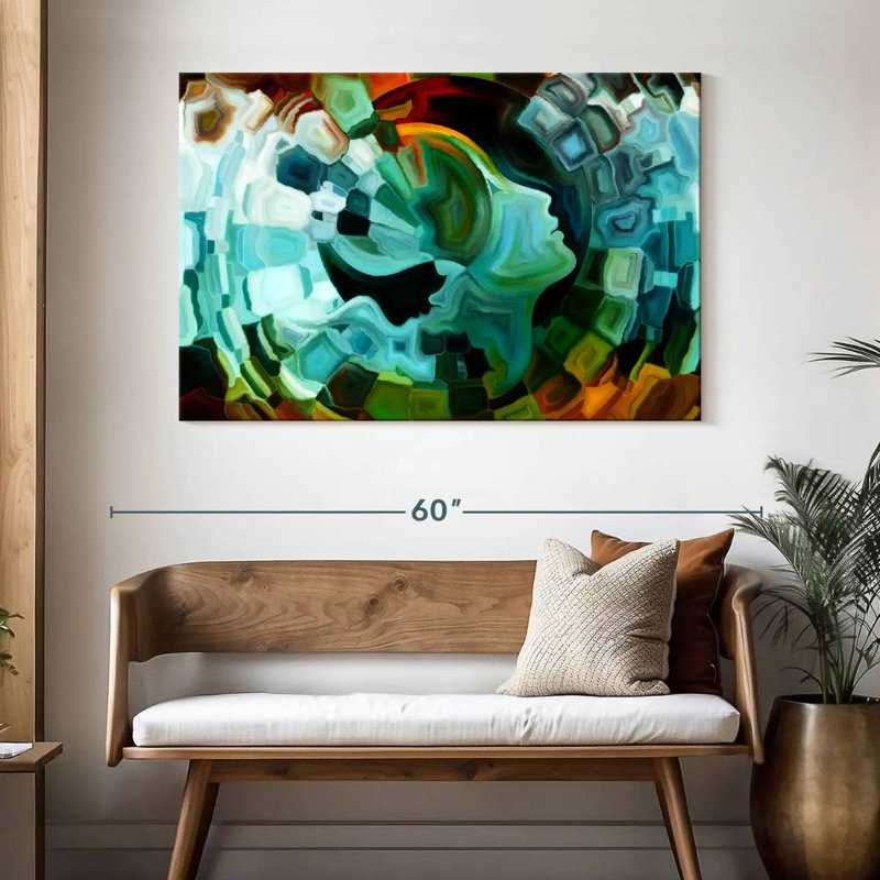 Leisha Creative Mind, 32" H x 48" W