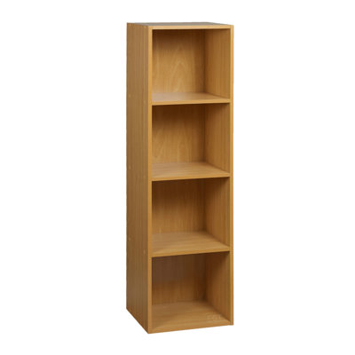 Laci 106cm H x 30cm W Wood Standard Bookcase
