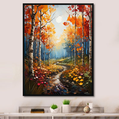 " Birch Woods Autumn Harmony III "