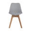 Ensemble de 2 chaises d'appoint en polypropylène
