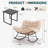 2-pieces Oversized Rocking Seating Group With Cushion And Table-676193700