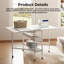 146cm x 90cm Foldable Wardrobe Desk