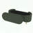 Modern Oval Chenille Storage Bench with Metal Legs-1980451826