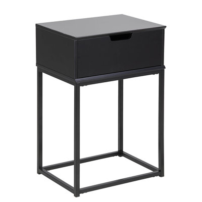 Depue 40cm W Manufactured Wood Bedside Table