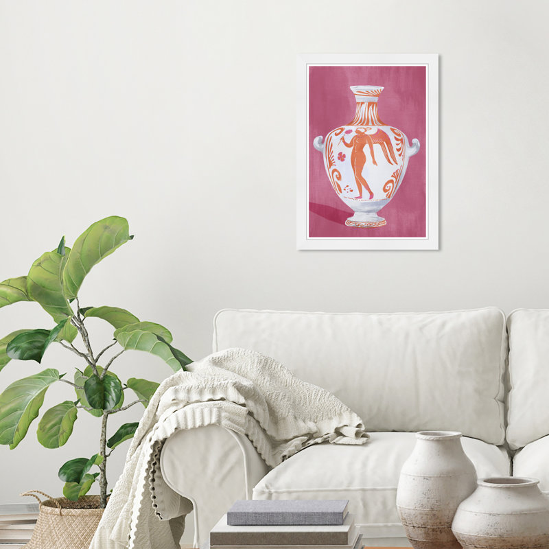 Elegance in Style, White Framed