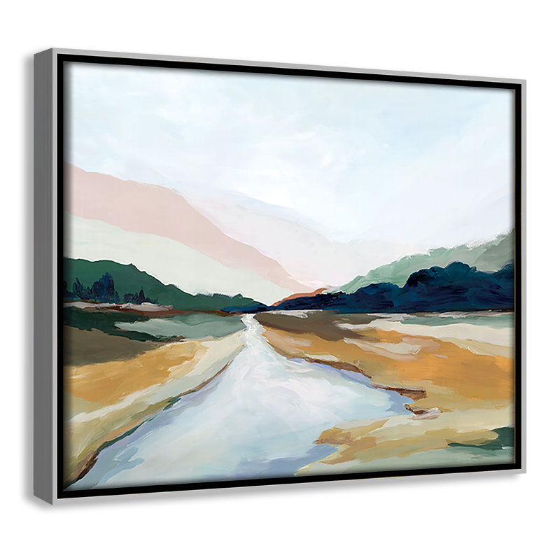 «Hope Creek Print» par Isabelle Z, Argent, H 9,5 po x l 11,5 po