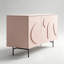 Armoire latérale moderne à motif irrégulier-1417497932