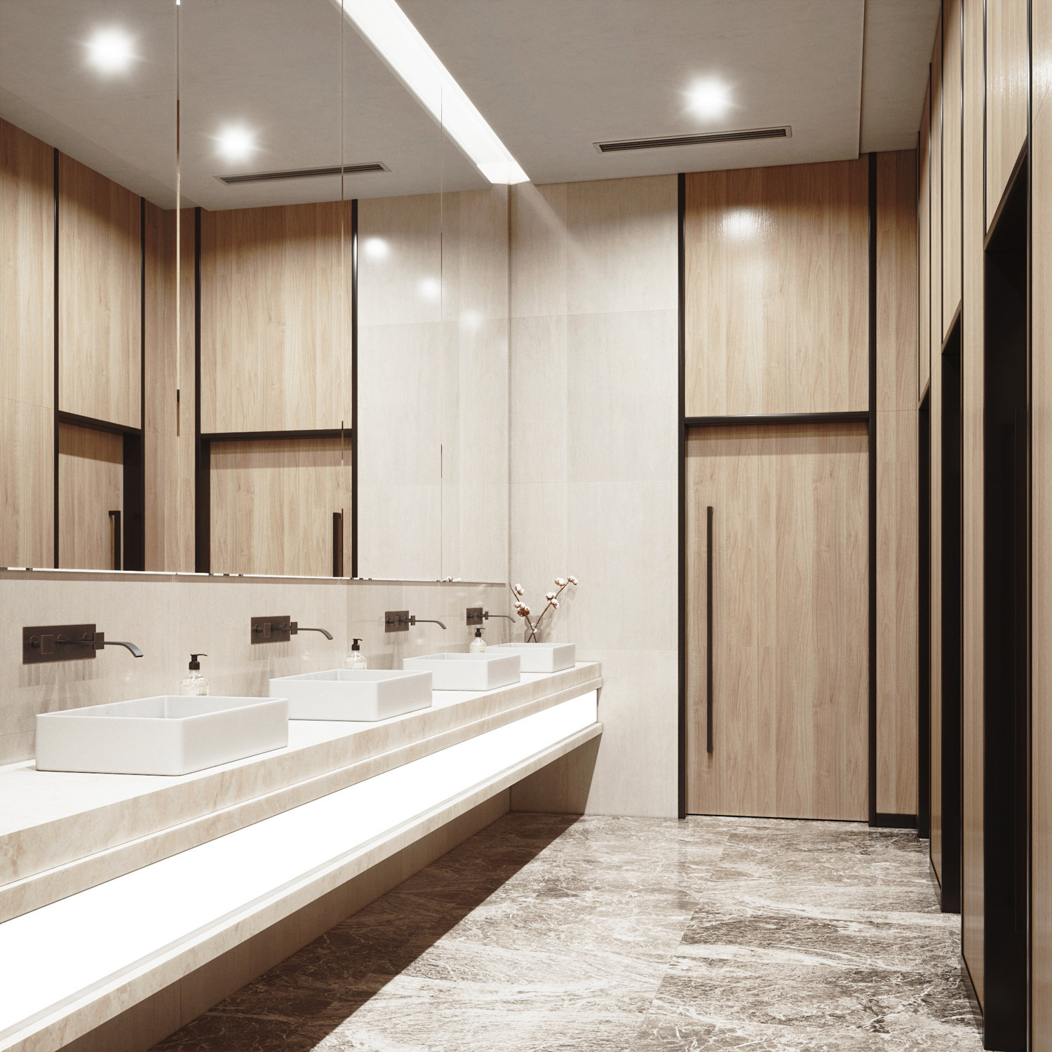 Magnolia Rectangular Vessel Bathroom Sink