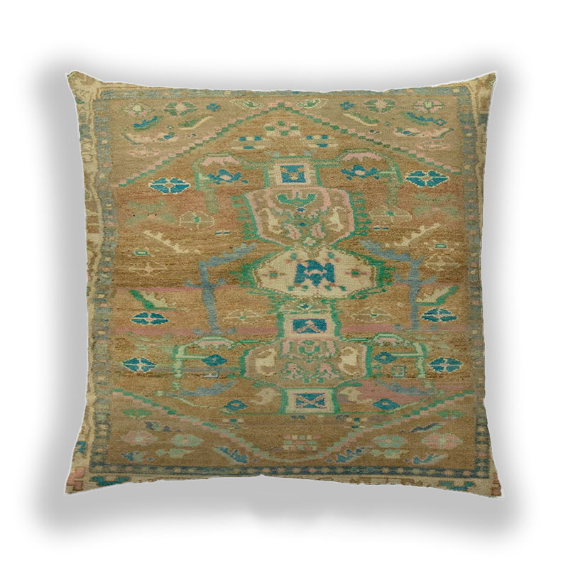 Coussin Abstract 2806, Microsuède