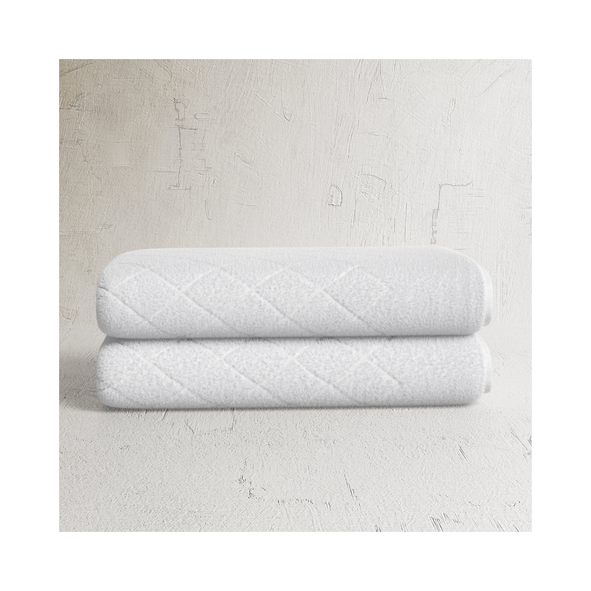 Elswick Turkish Cotton Bath Sheet Towel Set, White