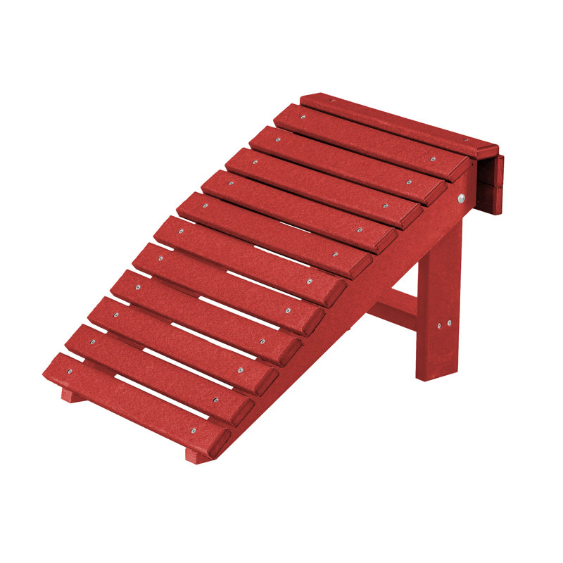 Tabouret pliant Wankowski, Rouge cardinal