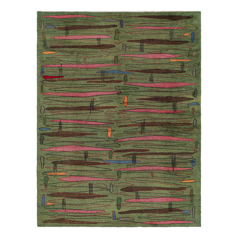 One-of-a-Kind 7’1”x9’6” Hand Knotted Area Rug