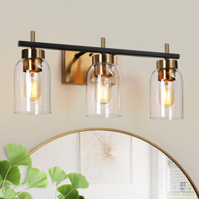 Éclairage pour meuble-lavabo à intensité variable 3 lumières Nayomee