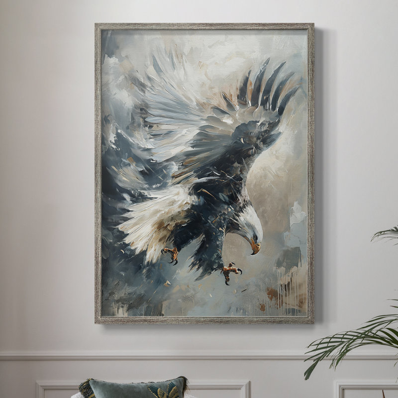 ANIMALS Series CXV III, reproduction d'art encadrée - bois massif, H 11 po x l 9 po