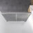 Double Sliding Bathtub Screen With 1/4"  6Mm  Tempered Glass, Finished, Adjustable Width, And Corrosion - Handle For Bathroom Finished Glass Screen, 56 60"X58", Aluminum Frame, Safe Attractive