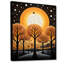 Forêt noire au clair de lune - art mural arbre-1339029352-1110948796