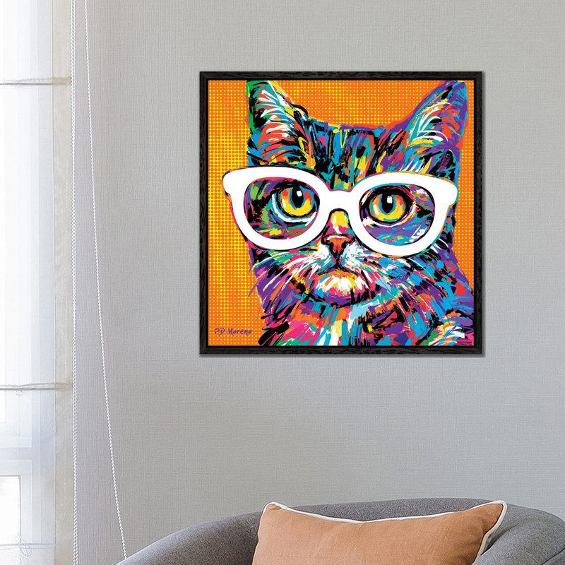 Pumpkin by P.D. Moreno - Print on Canvas, Black Framed, 66.04 cm H x 66.04 cm W