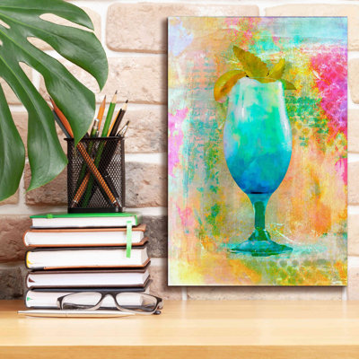 «Cocktail Night» par Andrea Haase, estampe numérique sur toile