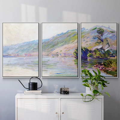 " The Seine At Port " 3 - Pieces