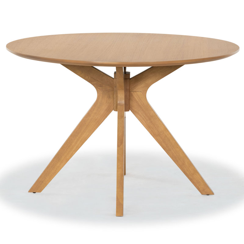 Oak Round Dining Table, Natural