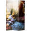 6 Ft. Tall Double Sided Lavender Road Canvas Room Divider-1510639186