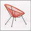 Chaise Anson (ensemble de 2) - Orange