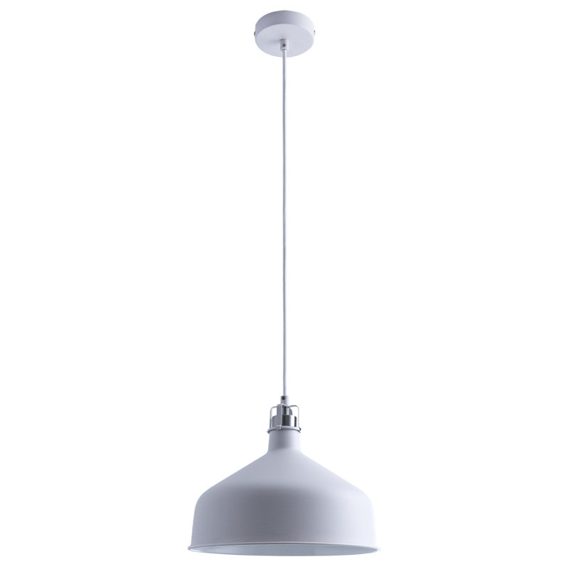 Rebekah 1 - Light Single Pendant, White