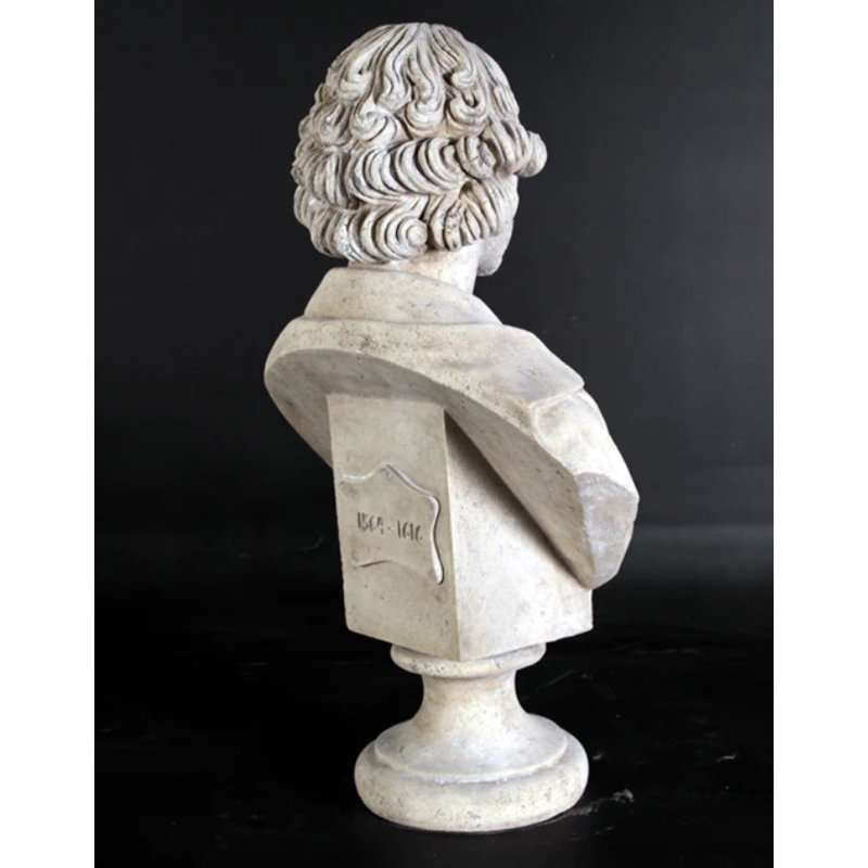 Statue buste William Shakespeare