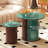 Wooden  Nesting Of Coffee Table With Metal Frame, Set Of 2 Spacious Top Coffee Table Sets With Hidden Storage Space-114138940