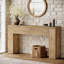 Console moderne avec tiroir, table d'entrée étroite avec rangement pour le couloir ou le salon-2018604442