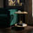 Laqwanda Glass Top End Table