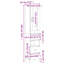34.5cm Sideboard-93564467