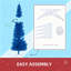 Arbre de Noël au crayon, arbre de Noël artificiel avec support robuste | Idée de cadeau-1010785118