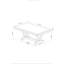 Table basse Paula