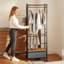 60.5 cm Rolling Clothes Rack
