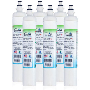 Filtre à eau pour réfrigérateur GWF, RPWF, WSG-4, PFE29P, paquet de 6 (Ensemble de 6)