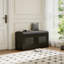  Banc de rangement pour chaussures avec coussin d'entrée-769336290